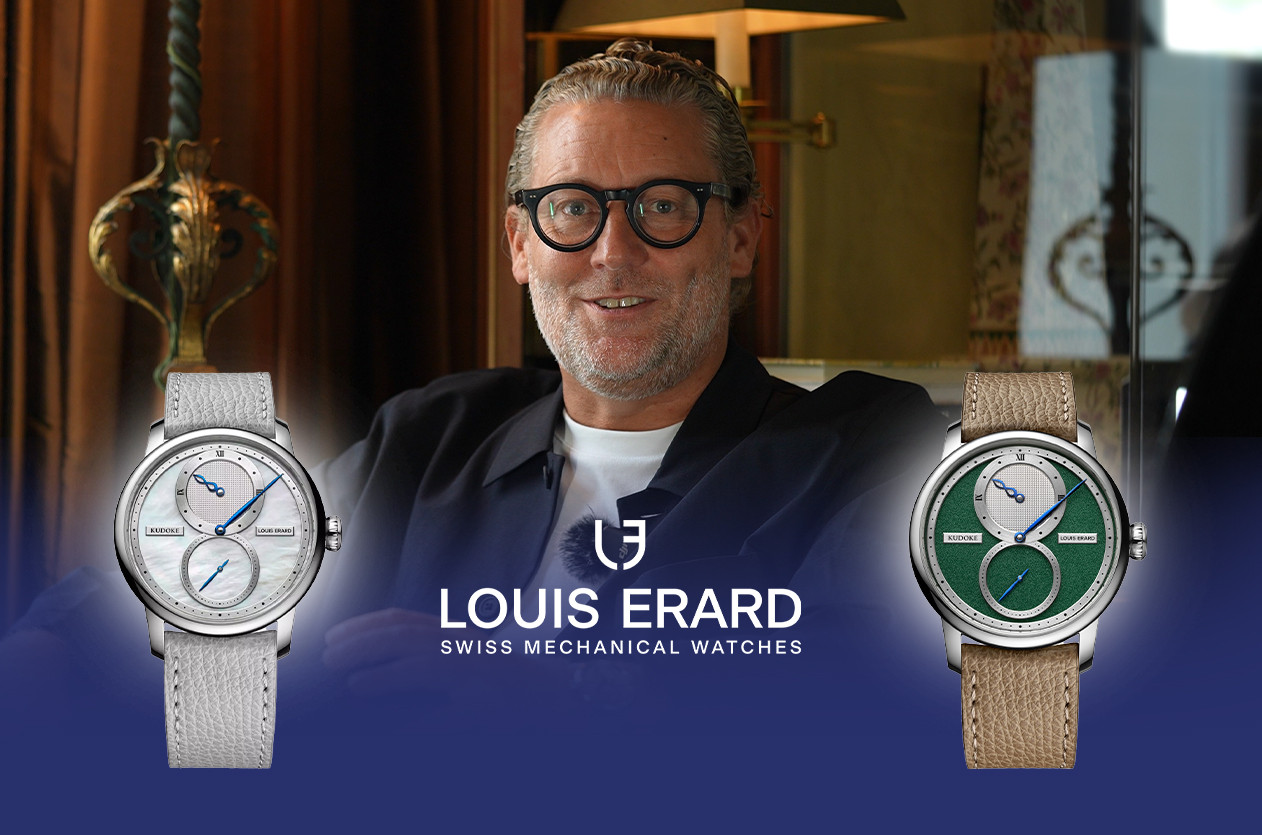 With Manuel Emch, CEO of Louis Erard, at Geneva Watch Days 2024!