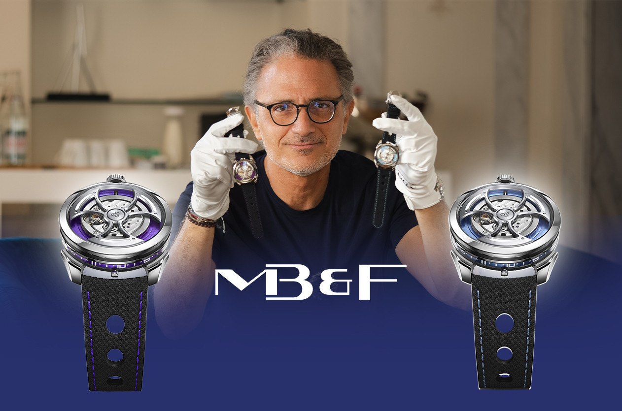 Discover the latest evolution of MB&F's Mad1s, at Geneva Watch Days 2024 with Charris Yadigaroglou