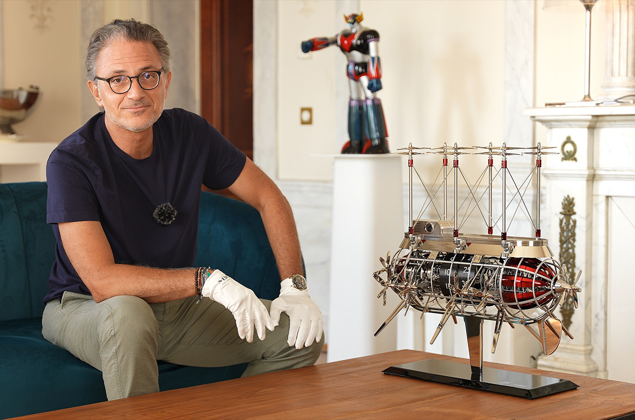 Charris Yadigaroglou on MB&F's innovative designs & their latest collaboration, the Albatross